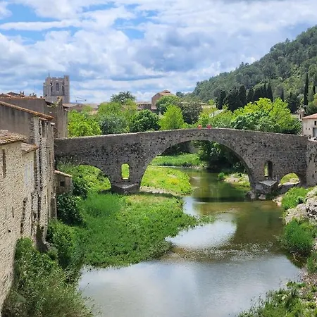 L'auberge Du Chateau Avec Ca Piscine Feriehus Tournissan