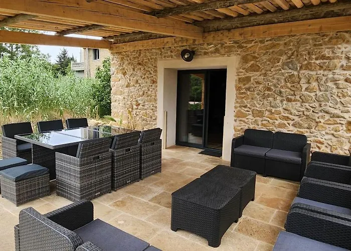 Feriehus L'auberge Du Chateau Avec Ca Piscine