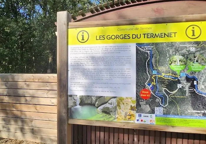L'auberge Du Chateau Avec Ca Piscine Feriehus Tournissan