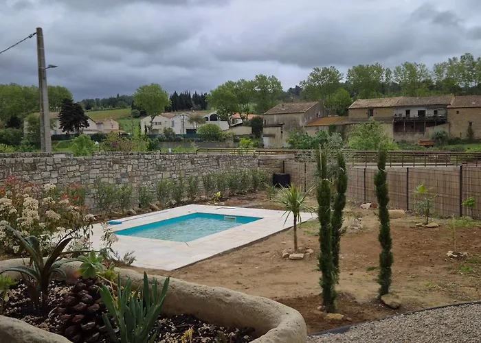 L'auberge Du Chateau Avec Ca Piscine Feriehus *